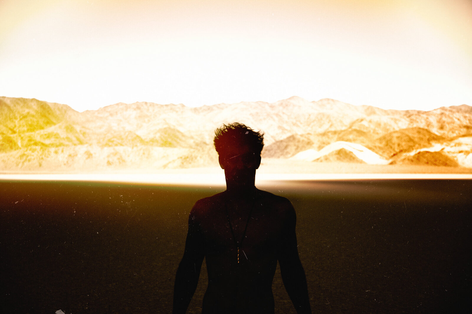 Sapphire Adizes backlit by desert sun